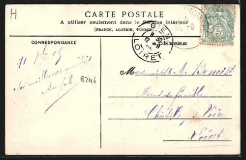 AK Bort /Corrèze, Usine Saint-Jacques avec cheminée et paysage environnant