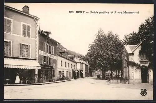 AK Bort, Poids publics et Place Marmontel
