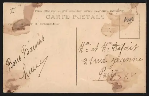 AK Peyrelevade /Corrèze, Maison d`École et le Bas du Bourg