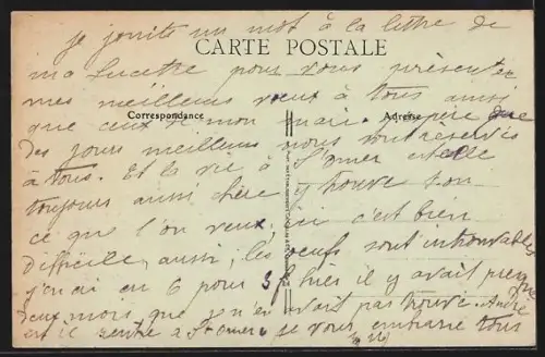 AK Tulle, Hôtel de la Préfecture