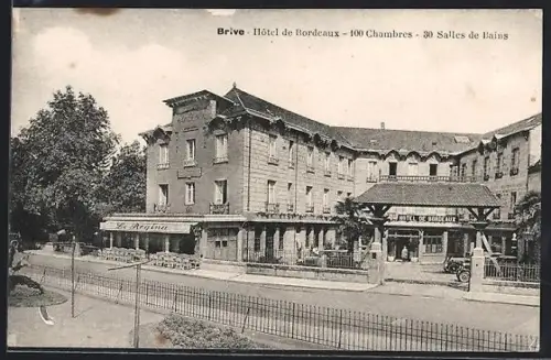 AK Brive, Hôtel de Bordeaux avec 100 chambres et 30 salles de bains