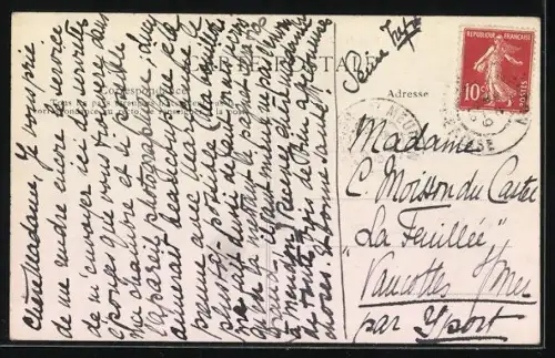 AK Bas-Meudon, Panorama sur la Seine, pris de Bas-Meudon