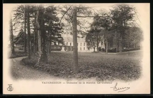 AK Vaucresson, Domaine de la Marche. Le Château
