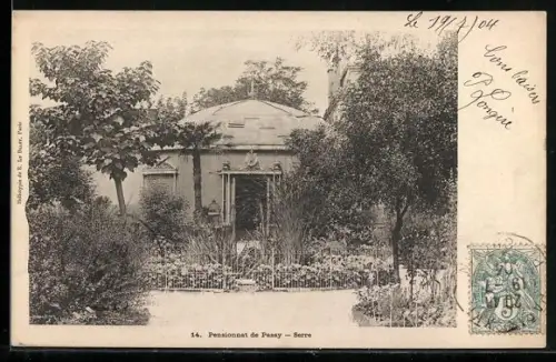 AK Passy, Pensionnat de Passy, Serre