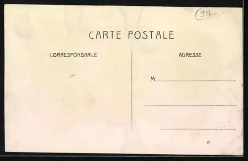 AK Les Coteaux, Inondations, Janvier 1910, Vue prise du Pont de l`Yvette