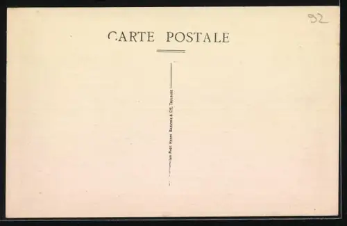 AK Moulineaux, Église du XIIIe s. avec fonts baptismaux du XIIe s. et médaillons de Blanche de Castille