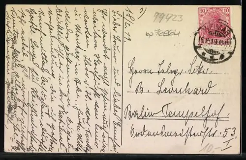 AK Weimar / Thüringen, Marktplatz mit Brunnen und Lucas-Cranach-Haus