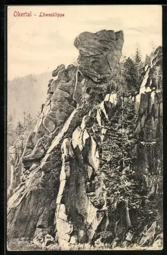 AK Goslar, Löwenklippe im Okertal