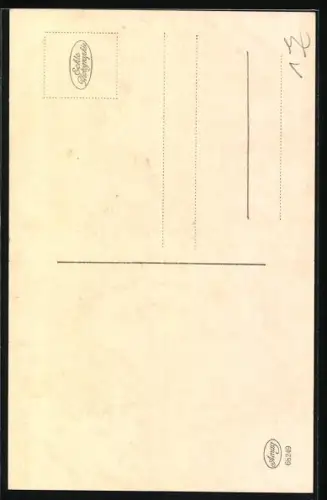 AK Getigerte Katze, Portrait