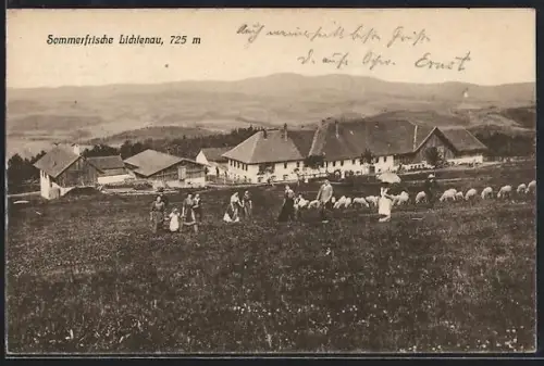 AK Lichtenau / Bayr. Wald, Ortsansicht