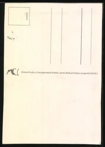 AK Was gibt es heute mittag, Schwarzer Terrier, Portrait