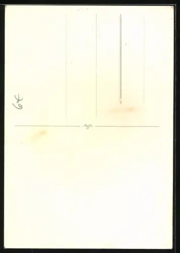 Foto-AK Terrier auf einer Strohunterlage, Portrait