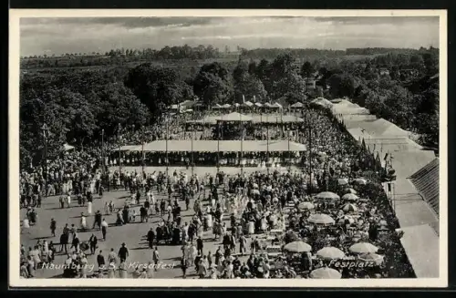 AK Naumburg / Saale, Kirschfest, Totalansicht