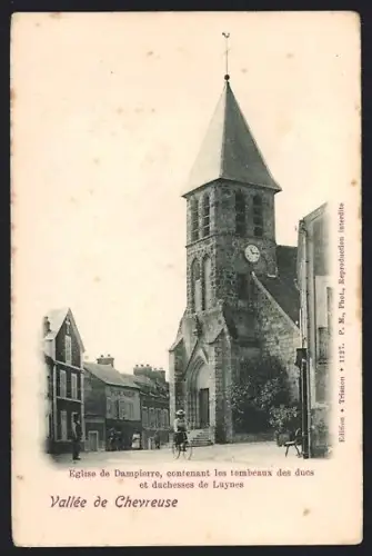 AK Dampierre, Église contenant les tombeaux des ducs et duchesses de Luynes