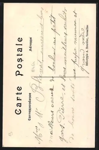 AK Orgerus /S.-&-O., Le vieux moutier d`Orgerus