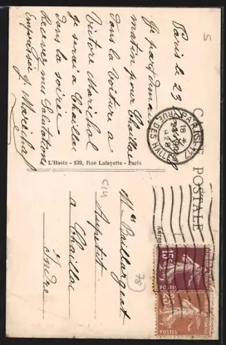 AK Orgerus /S.-et-O., L`église XIIe siècle