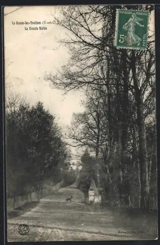 AK La Queue-les-Yvelines /S.-et-O., La Grande Vallée