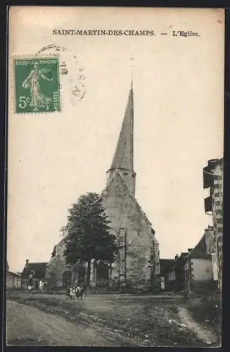 AK Saint-Martin-des-Champs, L`Église