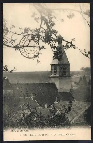 AK Septeuil /S.-et-O., Le Vieux Clocher