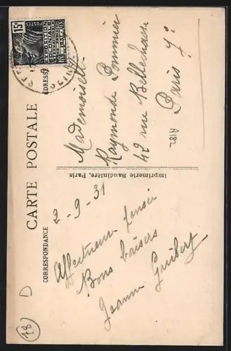 AK Septeuil /S.-et-O., Le Vieux Clocher