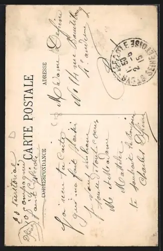 AK Saint-Cyr-l`École, Souvenir de l`École Spéciale Militaire avec divers bâtiments et scènes