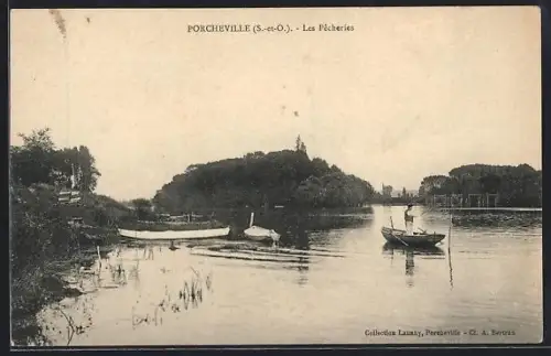 AK Porcheville /S.-et-O., Les Pêcheries