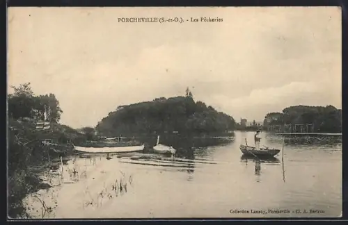 AK Porcheville /S.-et-O., Les Pêcheries