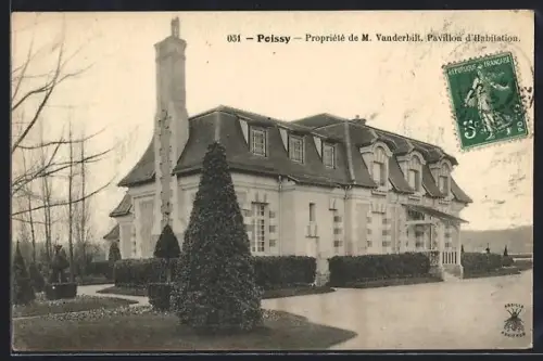 AK Poissy, Propriété de M. Vanderbilt, Pavillon d`habitation