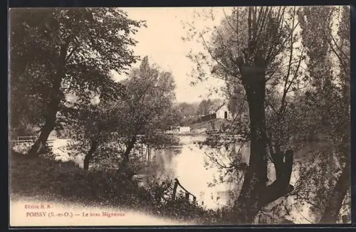 AK Poissy /S.-et-O., Le bras Migneaux