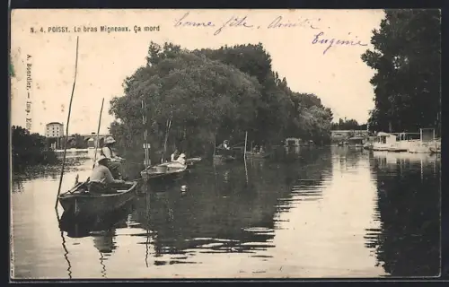 AK Poissy, Le bras Migneaux, Ça mord