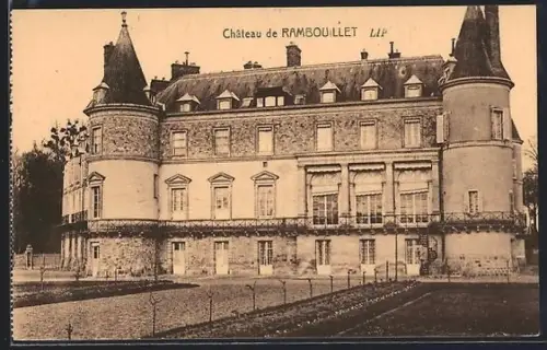 AK Rambouillet, Château de Rambouillet vue de face