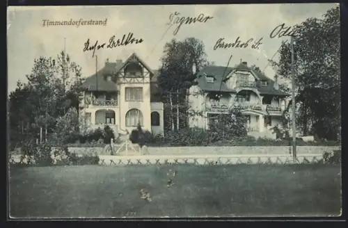 AK Timmendorferstrand, Villenansicht