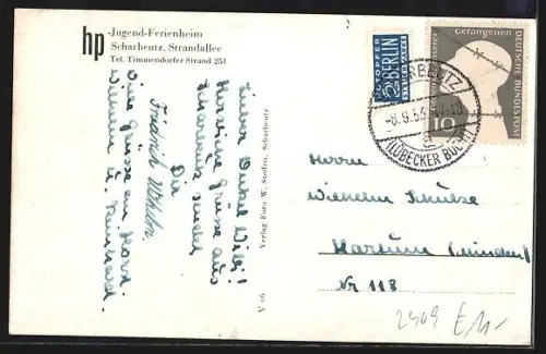 AK Scharbeutz, Jugend-Ferienheim Strandallee
