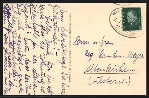 AK Hilchenbach, Stift Keppel, Partie am Ententeich