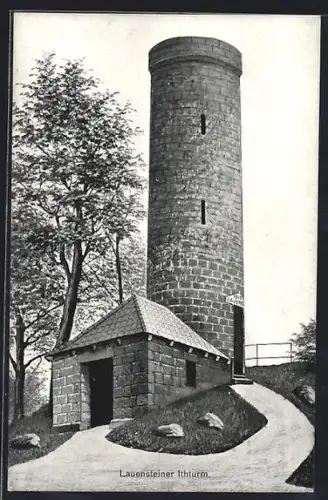 AK Lauenstein / Salzhemmendorf, Blick zum Ithturm