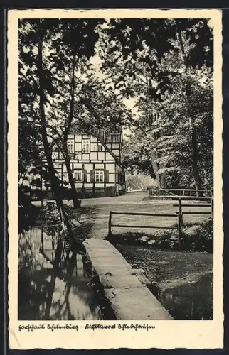 AK Schledehausen / Bissendorf, Forsthaus Schelenburg