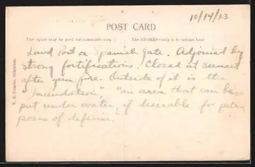 AK Gibraltar, Land Port Gate