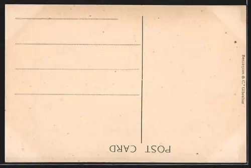 AK Gibraltar, Central Part of the Town and Moorish Castele