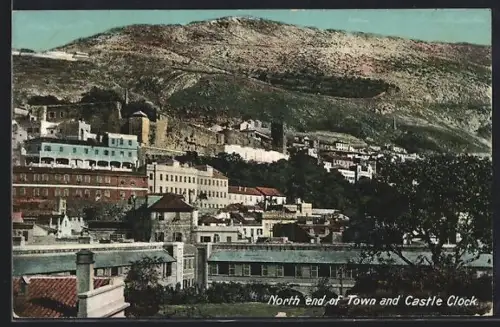 AK Gibraltar, North end of Town and Castle Clock
