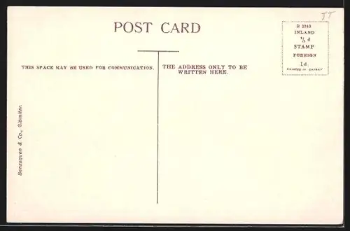 AK Gibraltar, North end of Town and Castle Clock