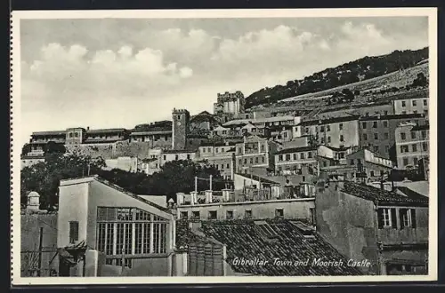 AK Gibraltar, Town and Moorish Castle