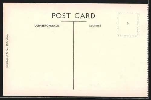 AK Gibraltar, Town and Moorish Castle