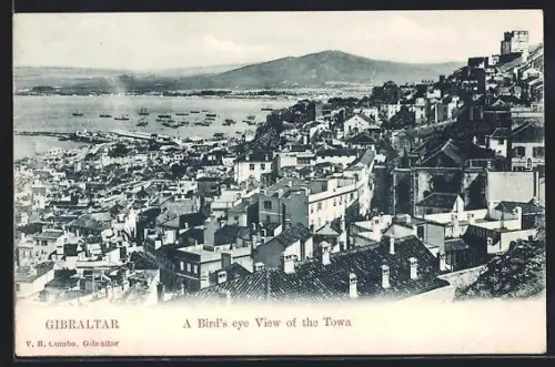 AK Gibraltar, A Bird`s eye view of the town