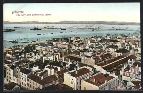 AK Gibraltar, The City and Commercial Mole