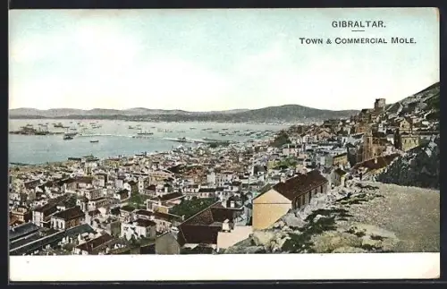 AK Gibraltar, Town and Moorish Castle