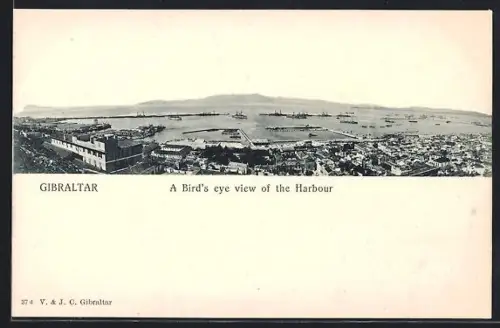 AK Gibraltar, a bird's eye view of the Harbour