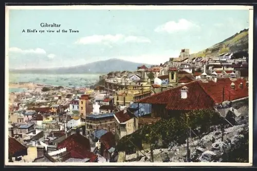 AK Gibraltar, A Bird`s eye view of the Town
