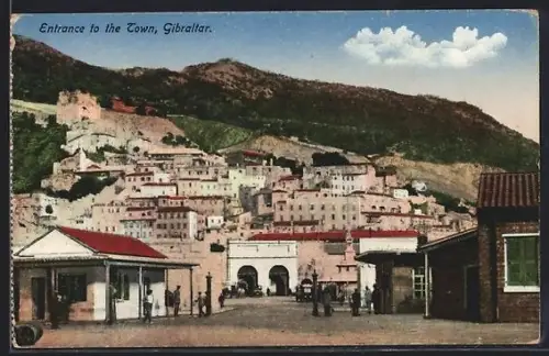 AK Gibraltar, Entrance to the Town