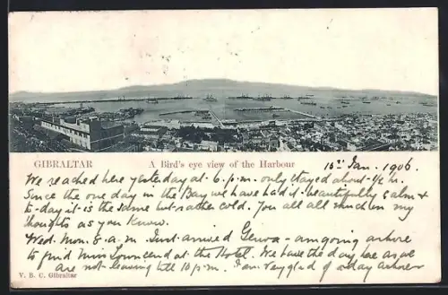 AK Gibraltar, A bird`s eye view of the Harbour