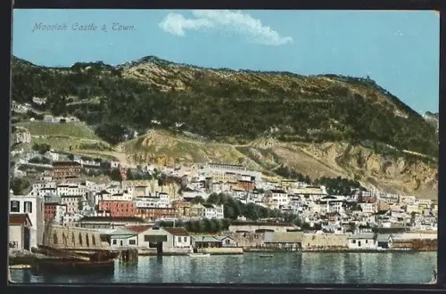 AK Gibraltar, Moorish Castle & Town